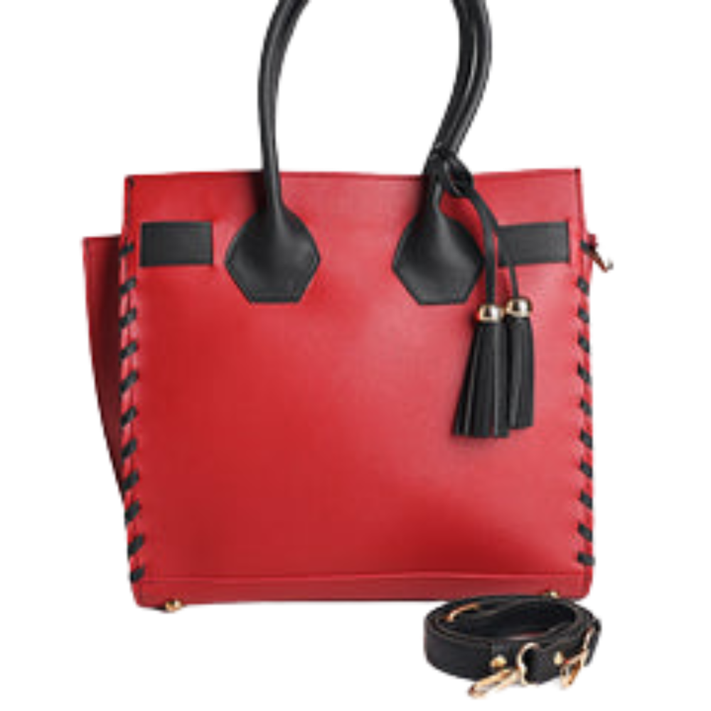 Two-Tone Tote (Red)