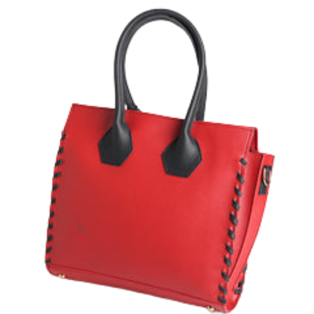 Two-Tone Tote (Red)